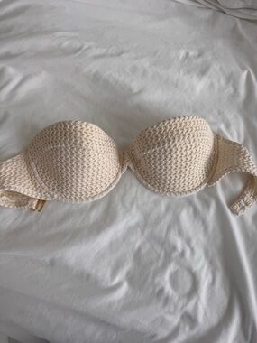 Montce cream bathing suit top